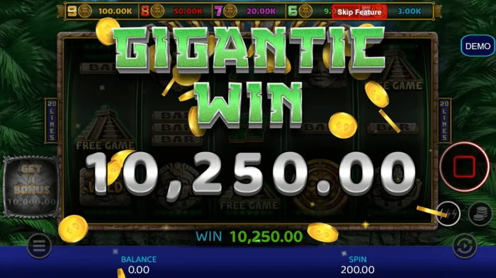 Mayan Madness - veliki dobitak u bonus režimu